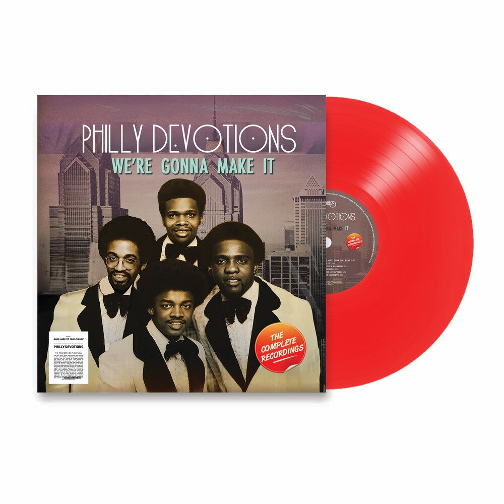 the album cover for Philly Devotions - We're Gonna Make It [Colored Vinyl] [Limited Edition] (Red)