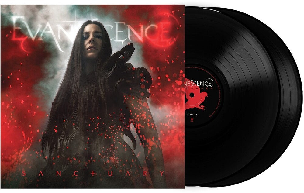 the album cover for Evanescence - Sanctuary [Black]