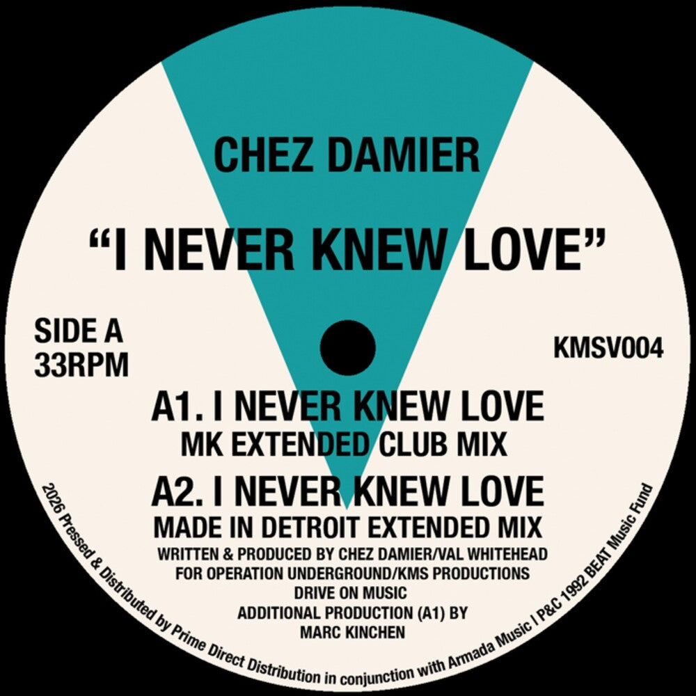 the album cover for Chez Damier - I Never Knew Love