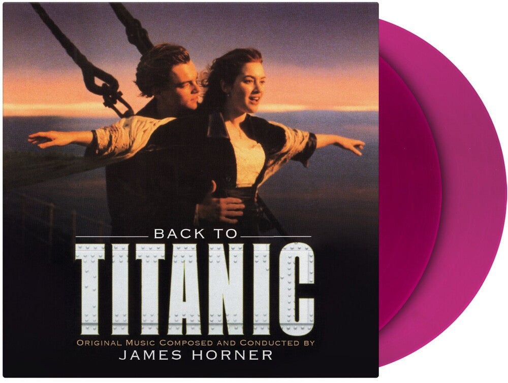 the album cover for James Horner - Back To Titanic - O.S.T. [180 Gram Violet]