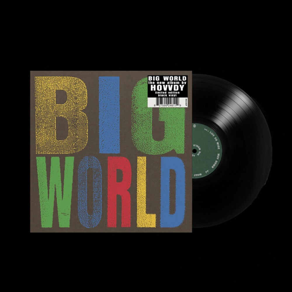 the album cover for Hovvdy - Big World [Black]