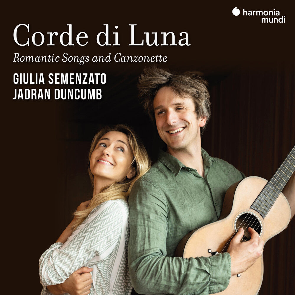 the album cover for Giulia Semenzato - Corde Di Luna: Romantics Songs And Canzonette