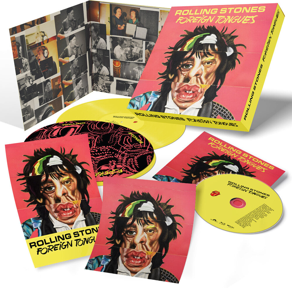 the album cover for The Rolling Stones - Foreign Tongues [180g Yellow with Blu-ray]