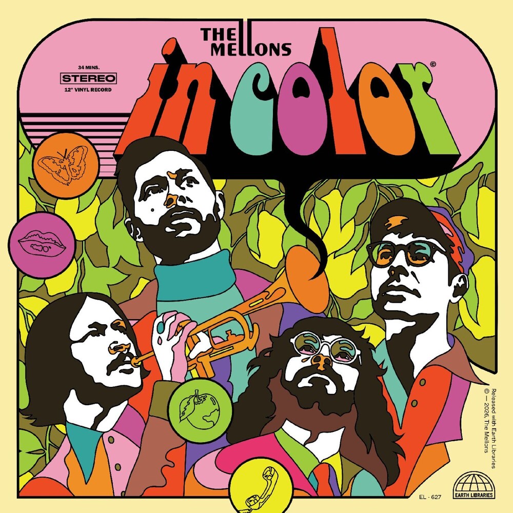 the album cover for Mellons - Mellons In Color [Colored Vinyl] (Org) (Stic)