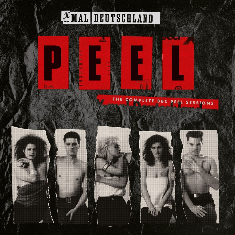 the album cover for Xmal Deutschland - Peel: Complete Peel Sessions