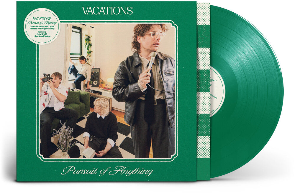 the album cover for Vacations - Pursuit Of Anything [Colored Vinyl] (Gate) (Grn) (Ofgv)