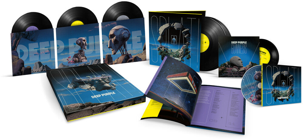 the album cover for Deep Purple - Splat! (2LP + 1CD + 3 10" + 1 7")