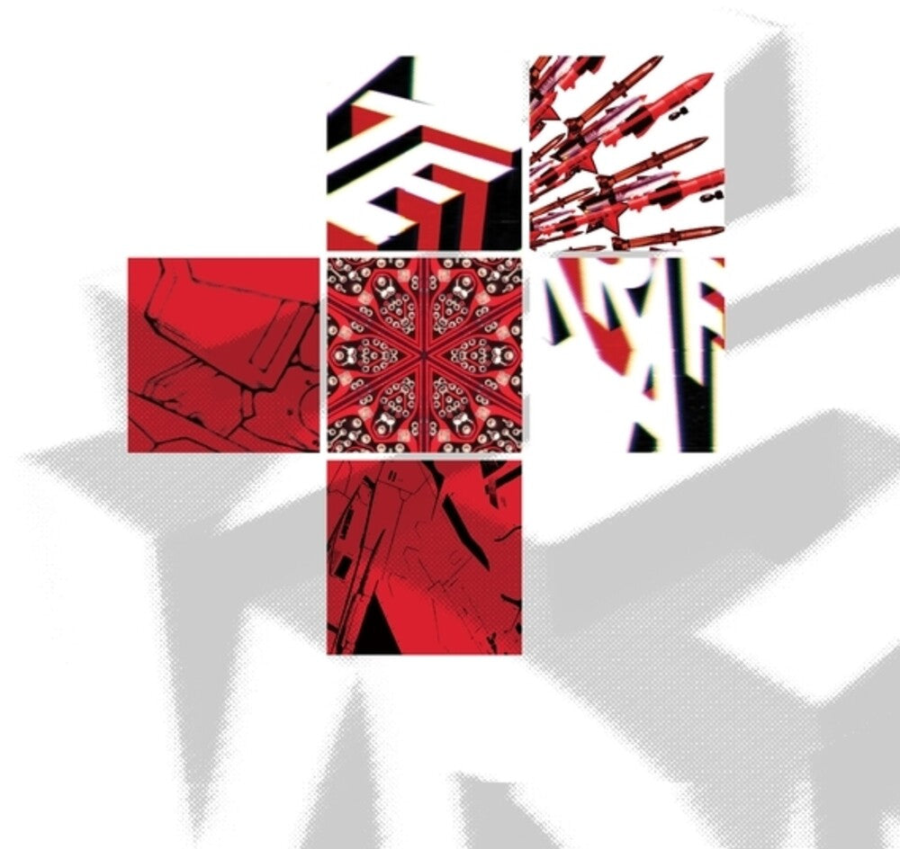 the album cover for Nate Krafft - Crimson Arsenal / Man Machine