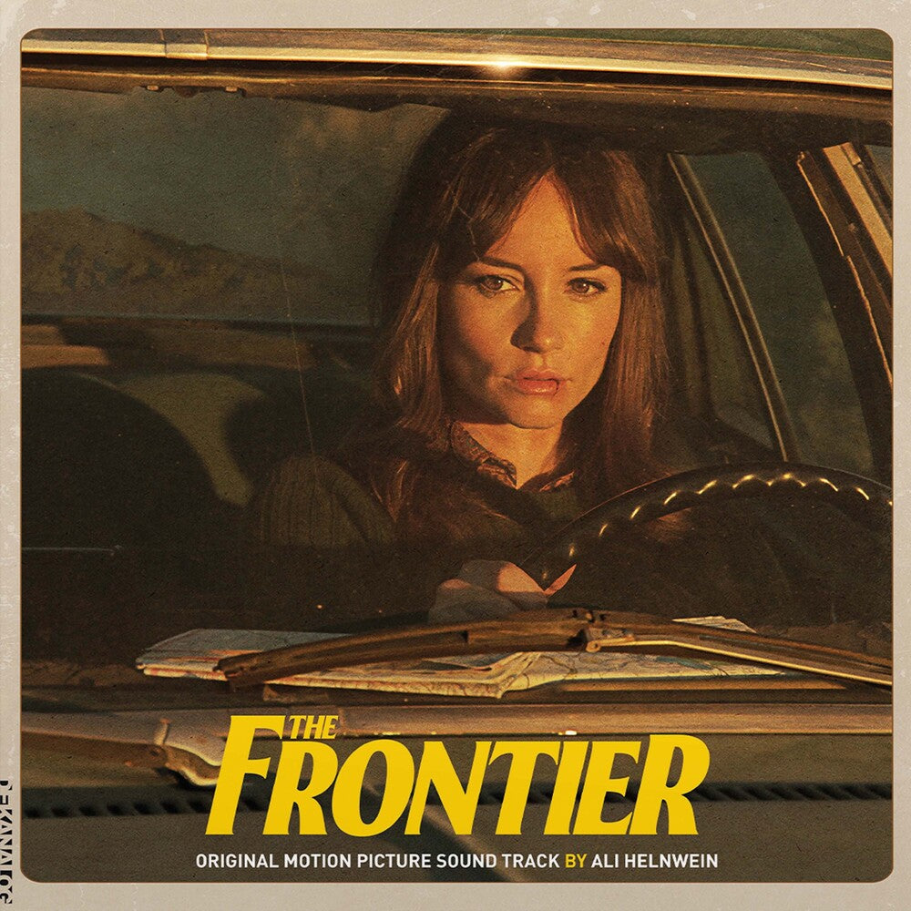 the album cover for Ali Helnwein - Frontier - O.S.T.