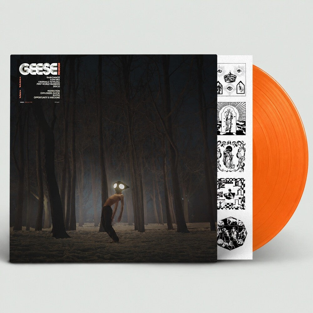 the album cover for Geese - Projector [Indie Exclusive Opaque Orange]
