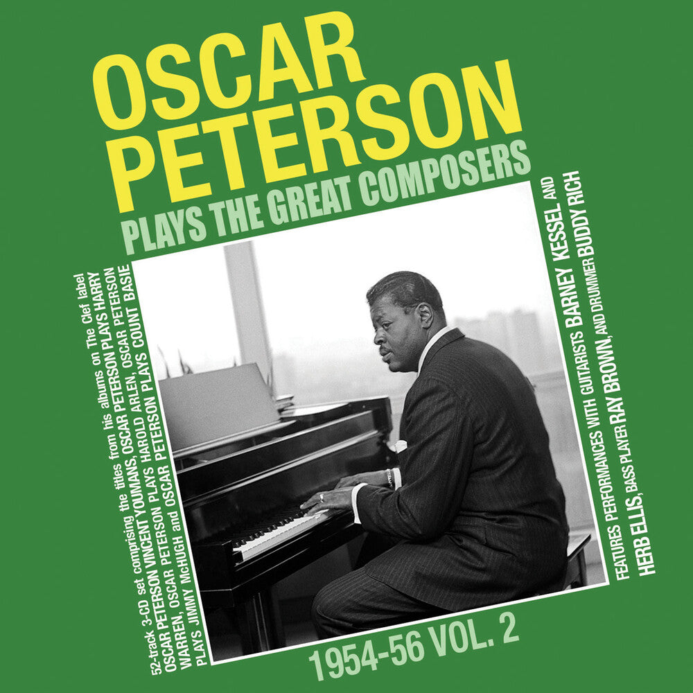 the album cover for Oscar Peterson - Oscar Peterson Plays The Great Composers 1954-56