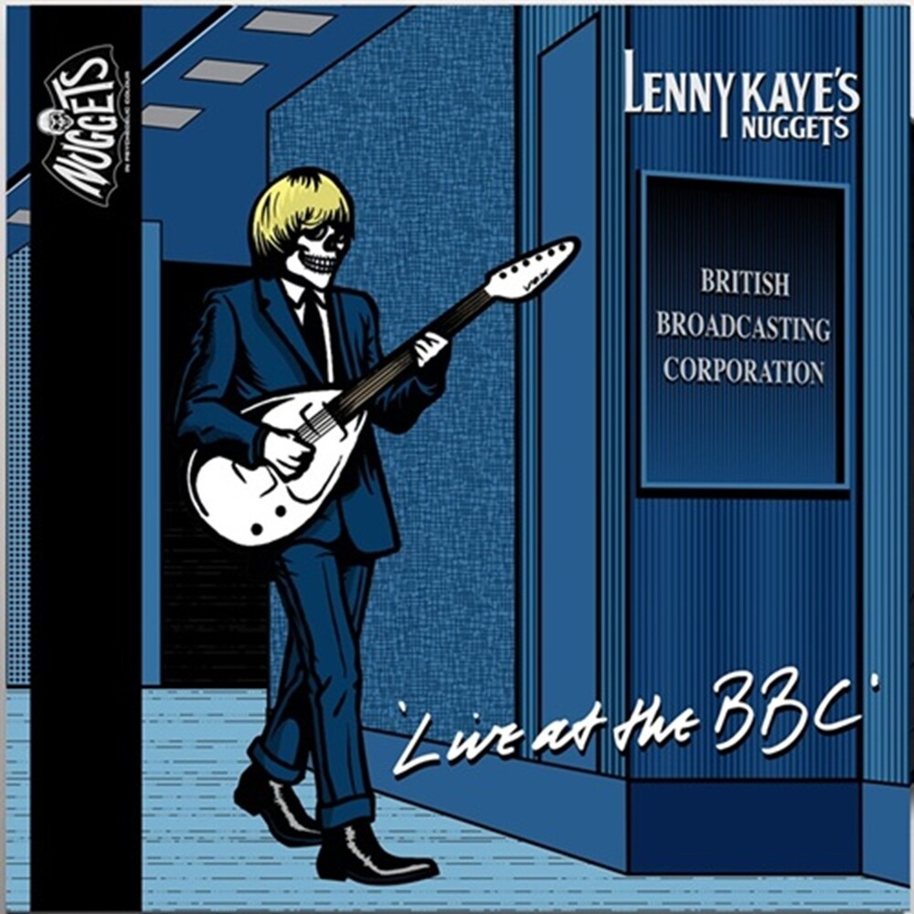 the album cover for Lenny Kaye - Lenny Kaye's Nuggets Live At The Bbc (10in) [Colored Vinyl]