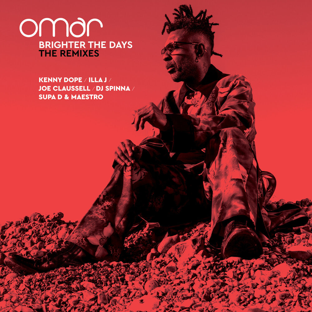the album cover for Omar - Brighter the Days - the Remixes (2lp)