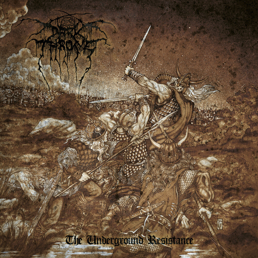the album cover for Darkthrone - Underground Resistance