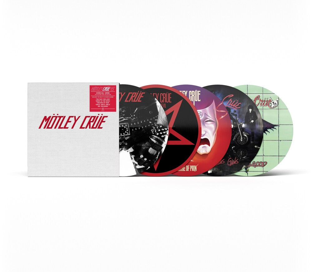 the album cover for Motley Crue - Crucial Crue - 45th Anniversary [Picture Disc]