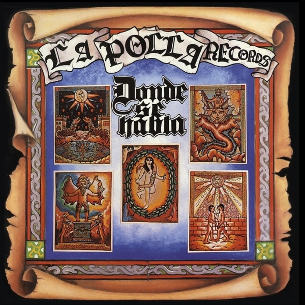 the album cover for Polla Records - Donde Se Habla