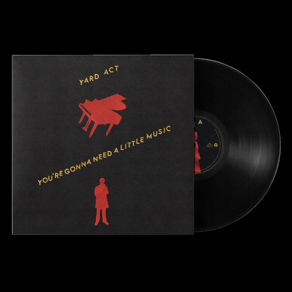 the album cover for Yard Act - You're Gonna Need A Little Music [Black]