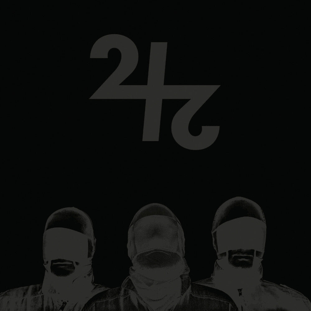the album cover for Front 242 - Black Out (crystal Clear Vinyl/2lp)