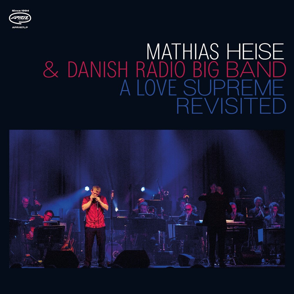 the album cover for Mathias & Danish Radio Big Band Heise - Love Supreme Revisited