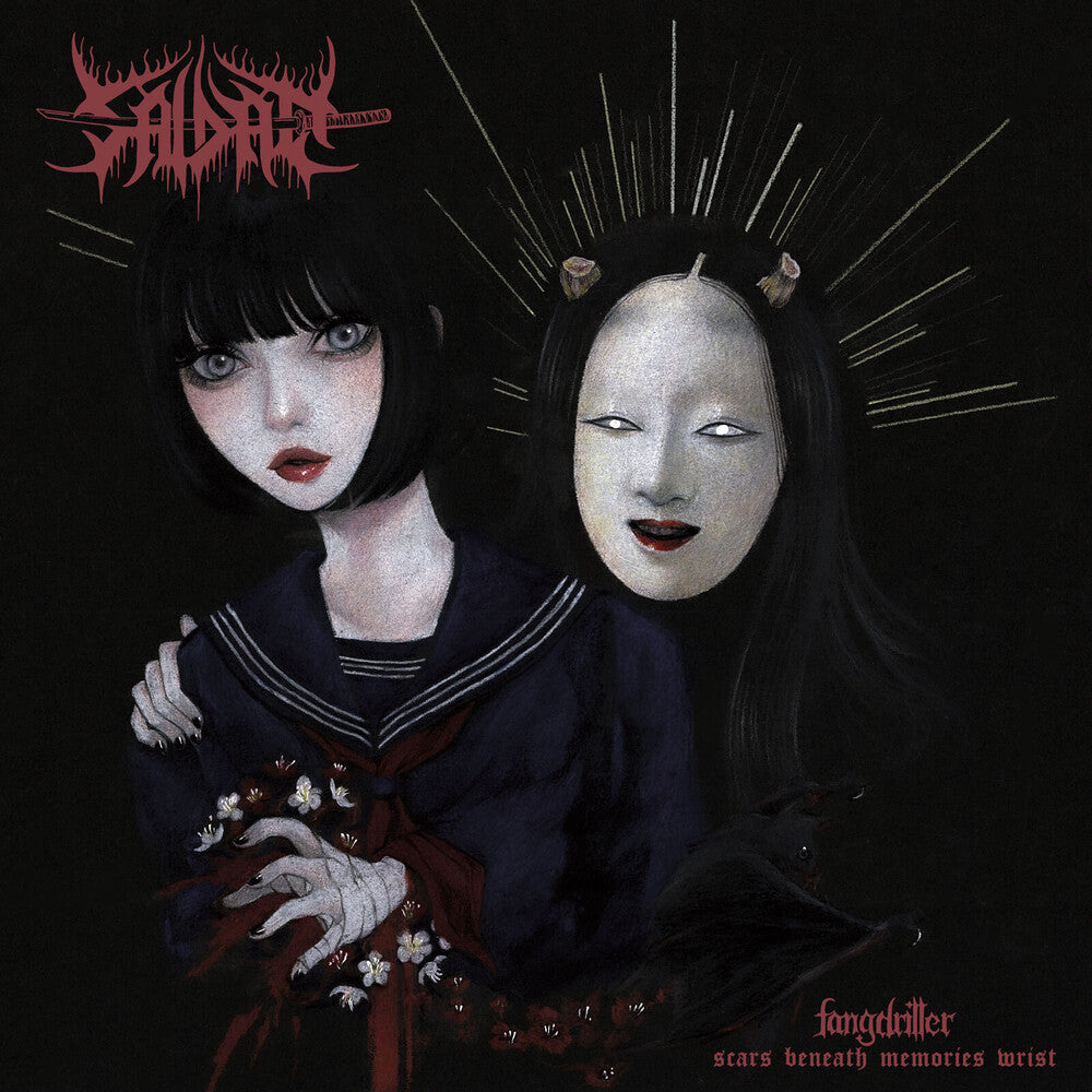 the album cover for Saidan - Fangdriller: Scars Beneath Memories Wrist