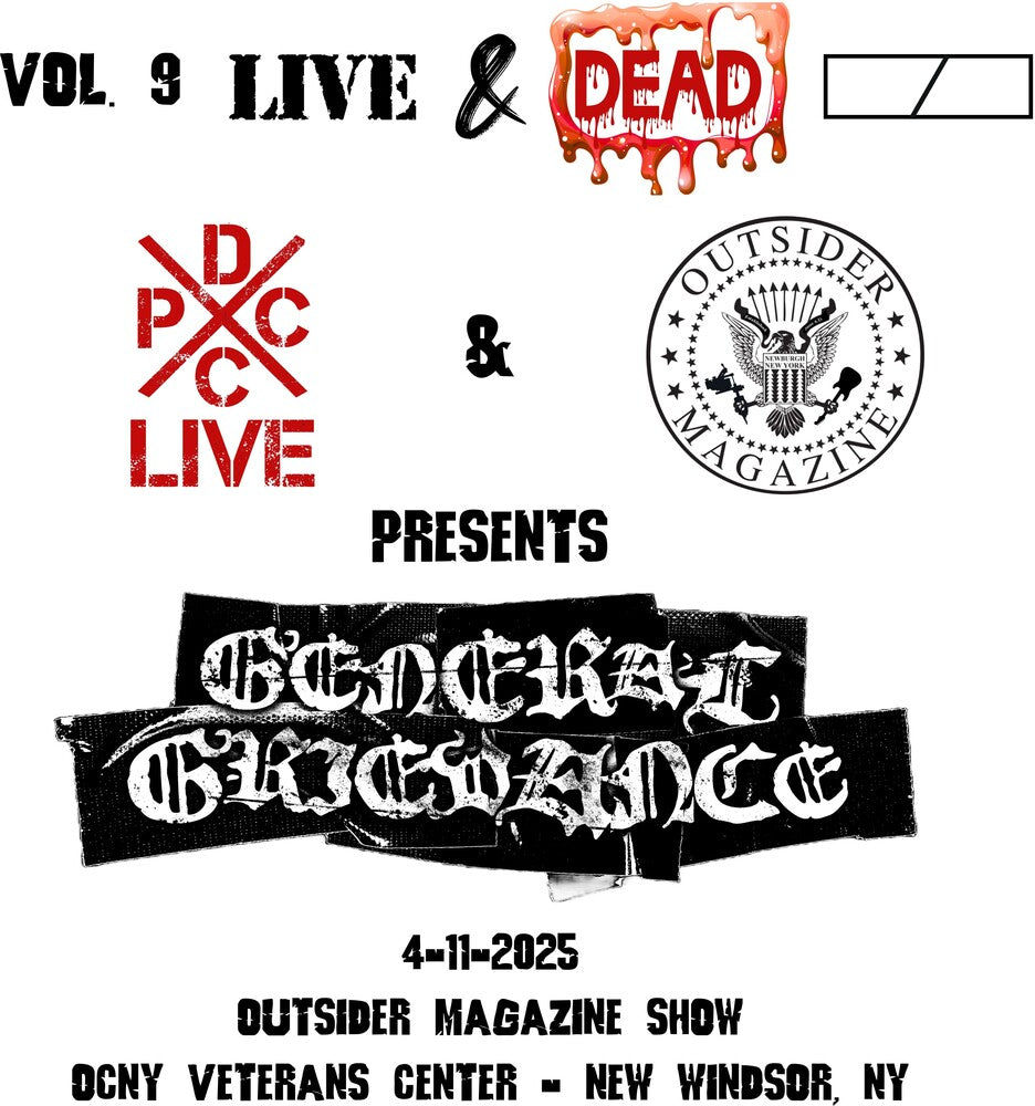 the album cover for General Grievance - Dcxpc Live & Dead Vol. 9