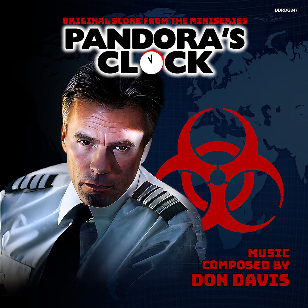 the album cover for Don Davis - Pandora's Clock (original Score)