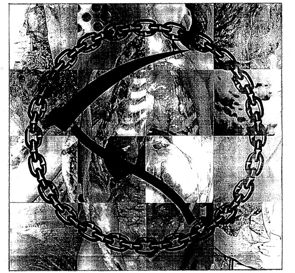 the album cover for Choke Chain - Decomposition