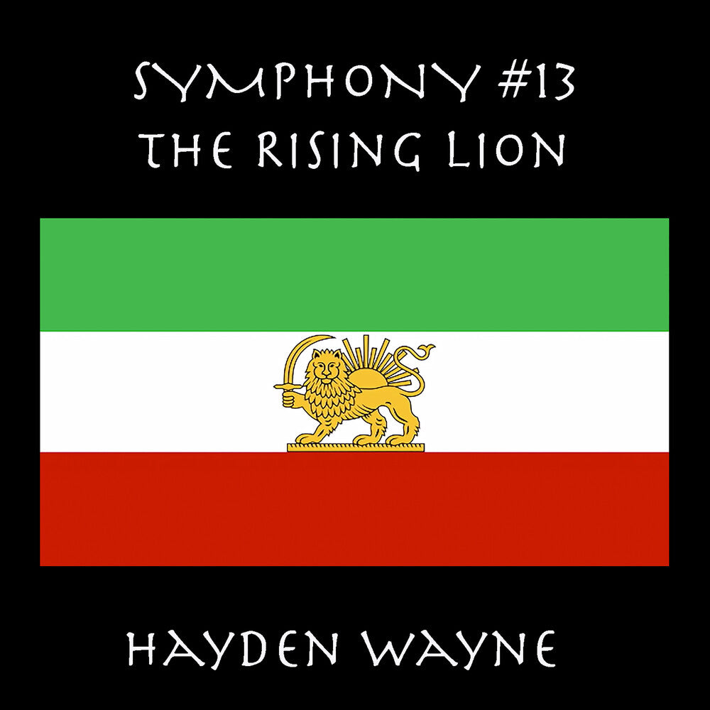 the album cover for Hayden Wayne - Symphony 13: the Rising Lion