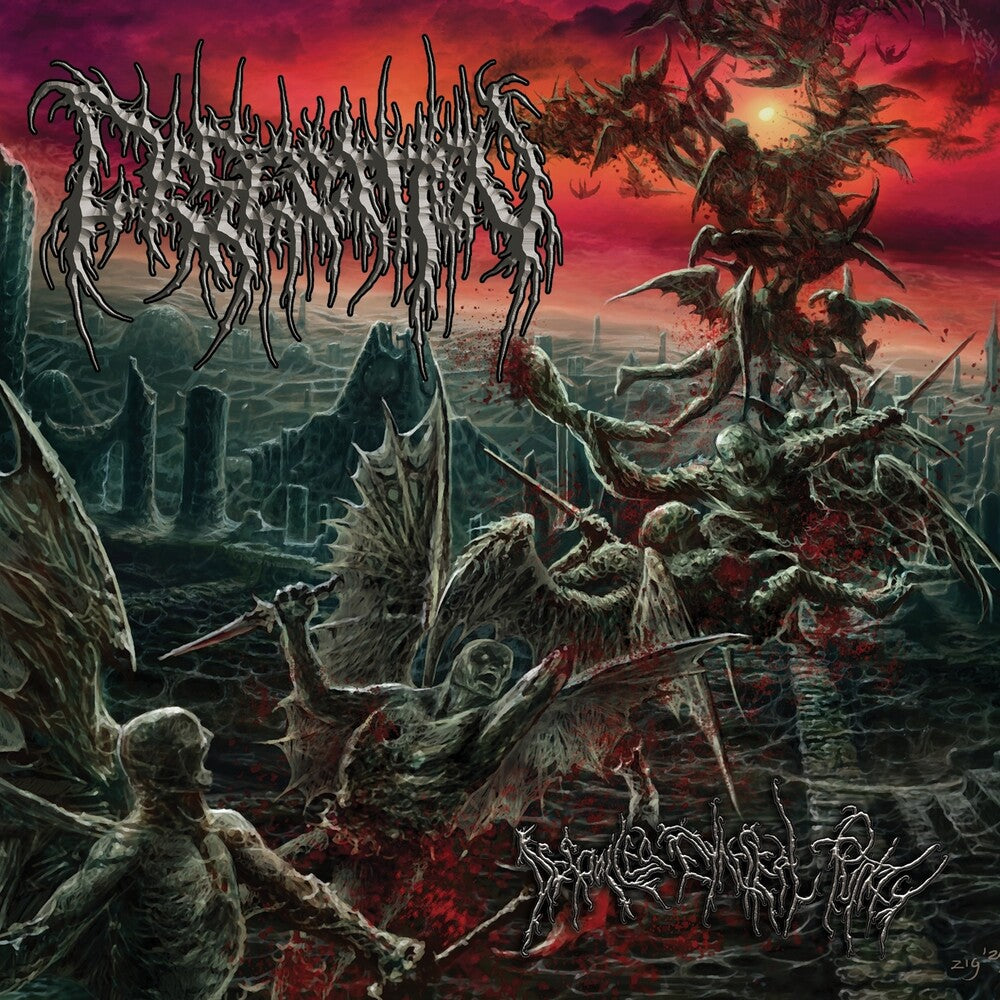 the album cover for Desecation - Despoiled Ethereal Purity