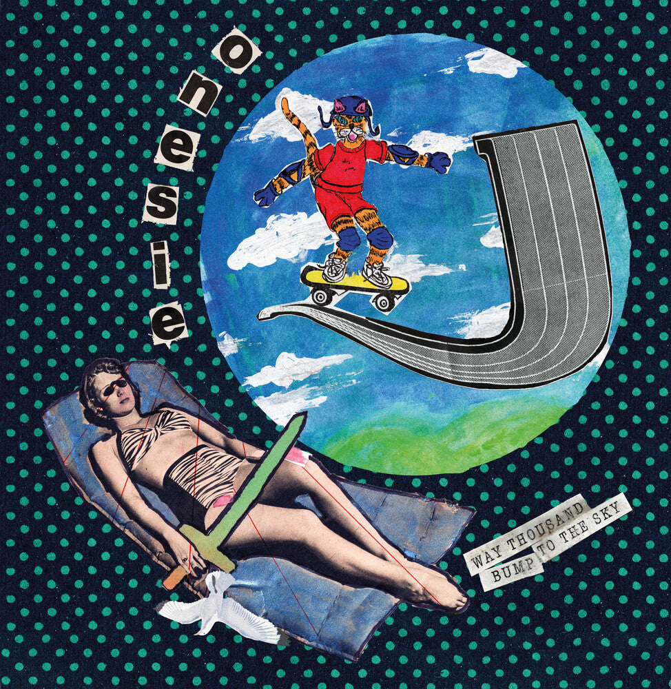 the album cover for Onesie - Way Thousand Bump To the Sky
