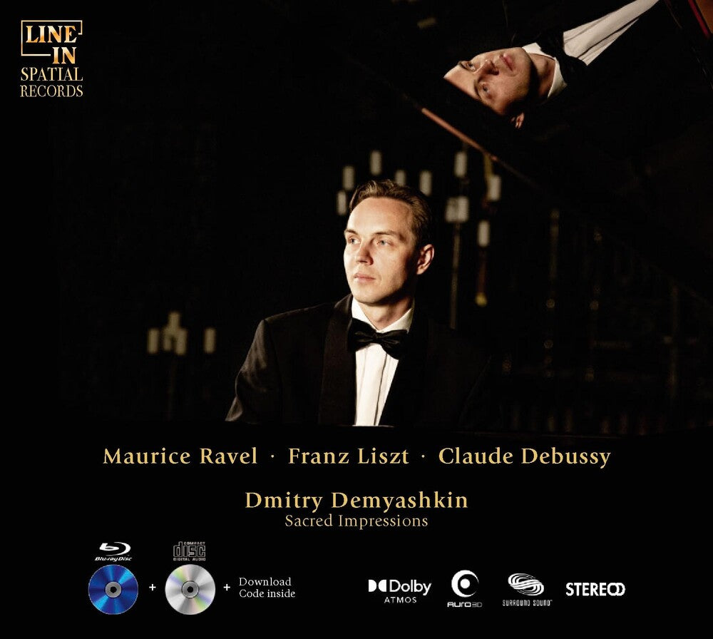 the album cover for Dmitry Demyashkin - Sacred Impressions (blu-ray-audio/spatial Audio/2cd)