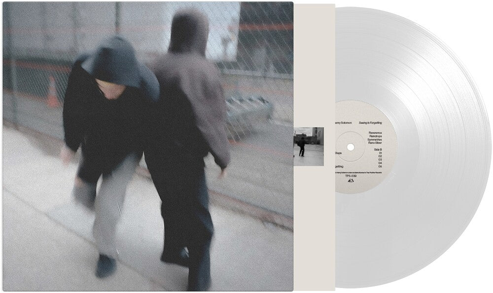 the album cover for Elori Saxl  / Solomon,Henry - Seeing Is Forgetting [Clear Vinyl]