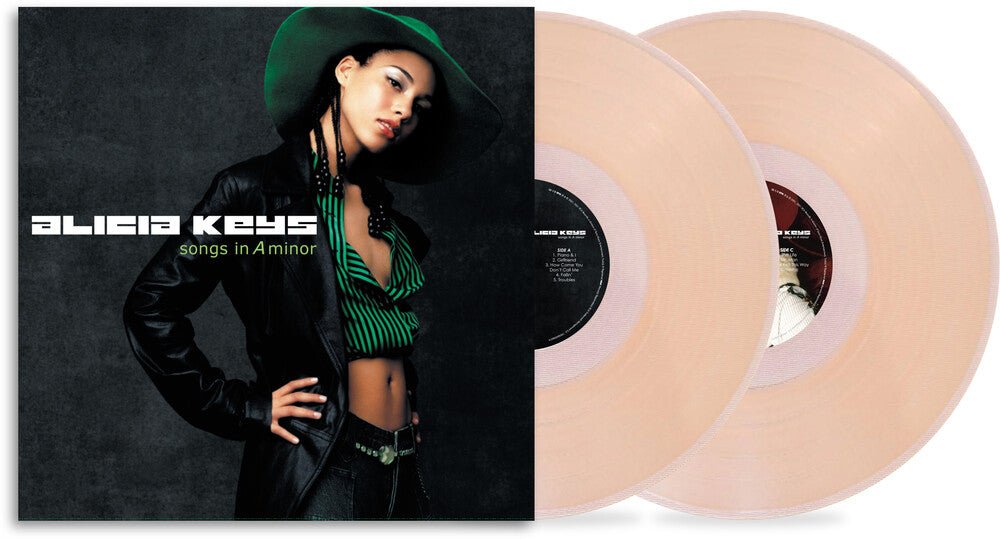 the album cover for Alicia Keys - Songs In A Minor - 25th Anniversary [Indie Exclusive Crystal Rose]