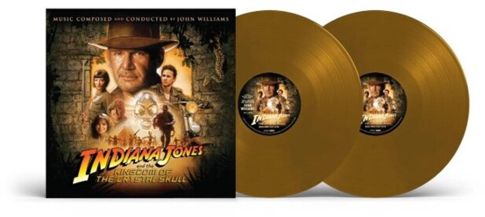 the album cover for John Williams  (Broz) (Colv) (Ltd) (Uk) - Indiana Jones & Kingdom Of Crystal Skull - O.S.T.