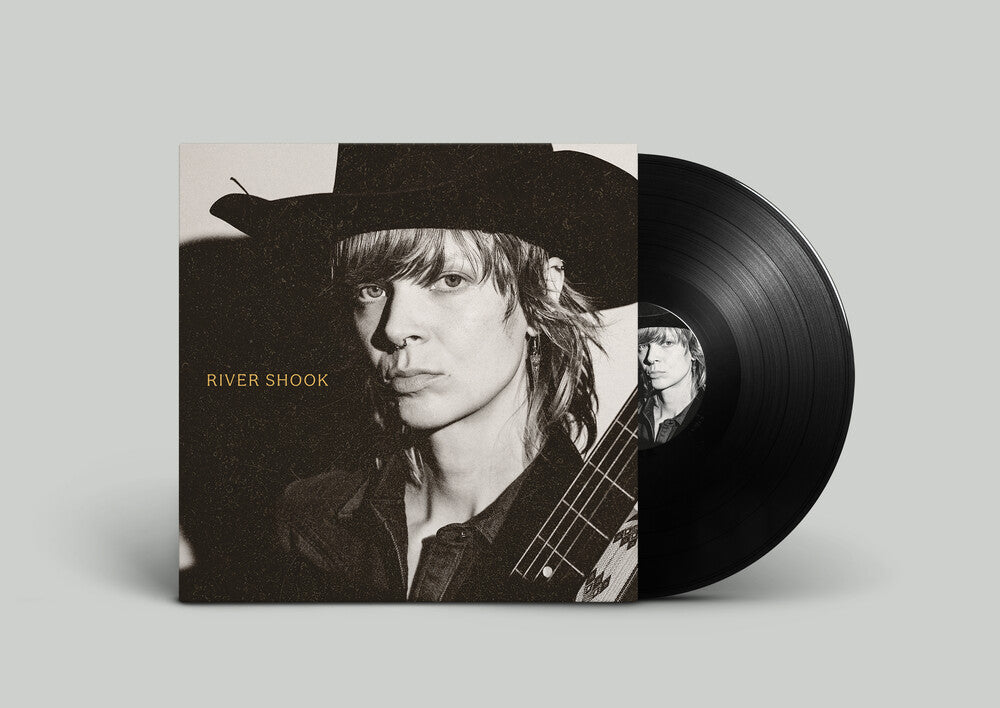 the album cover for River Shook - River Shook (Blk)