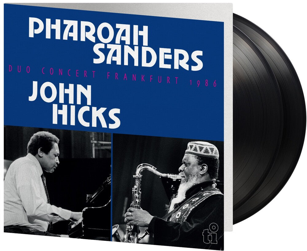 the album cover for Pharoah Sanders - Duo Concert Frankfurt 1986 (Gate) [180 Gram]