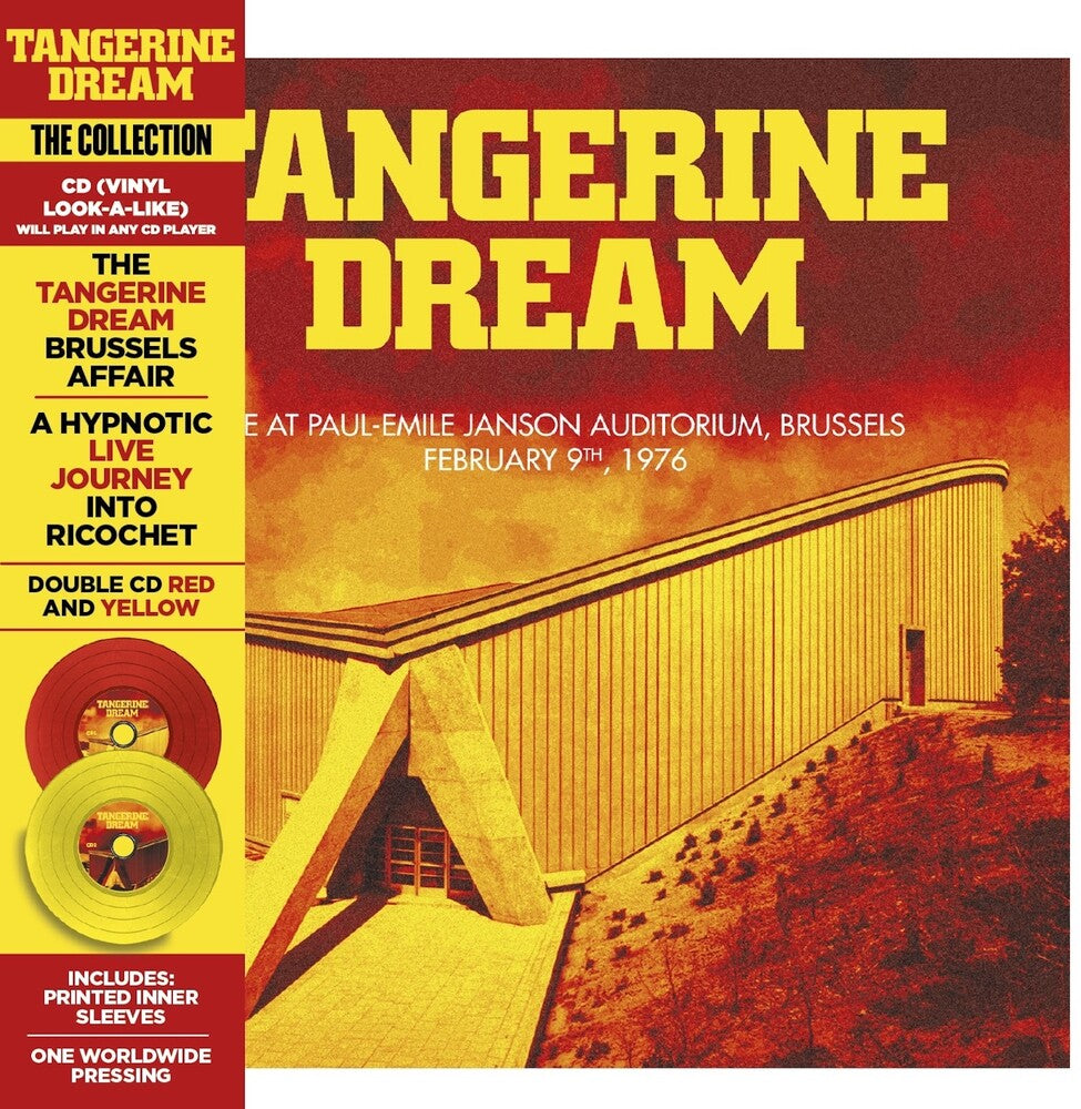 the album cover for Tangerine Dream - Brussels 1976 (Clcb) [Deluxe] [Limited Edition] (Coll) (Mlps)