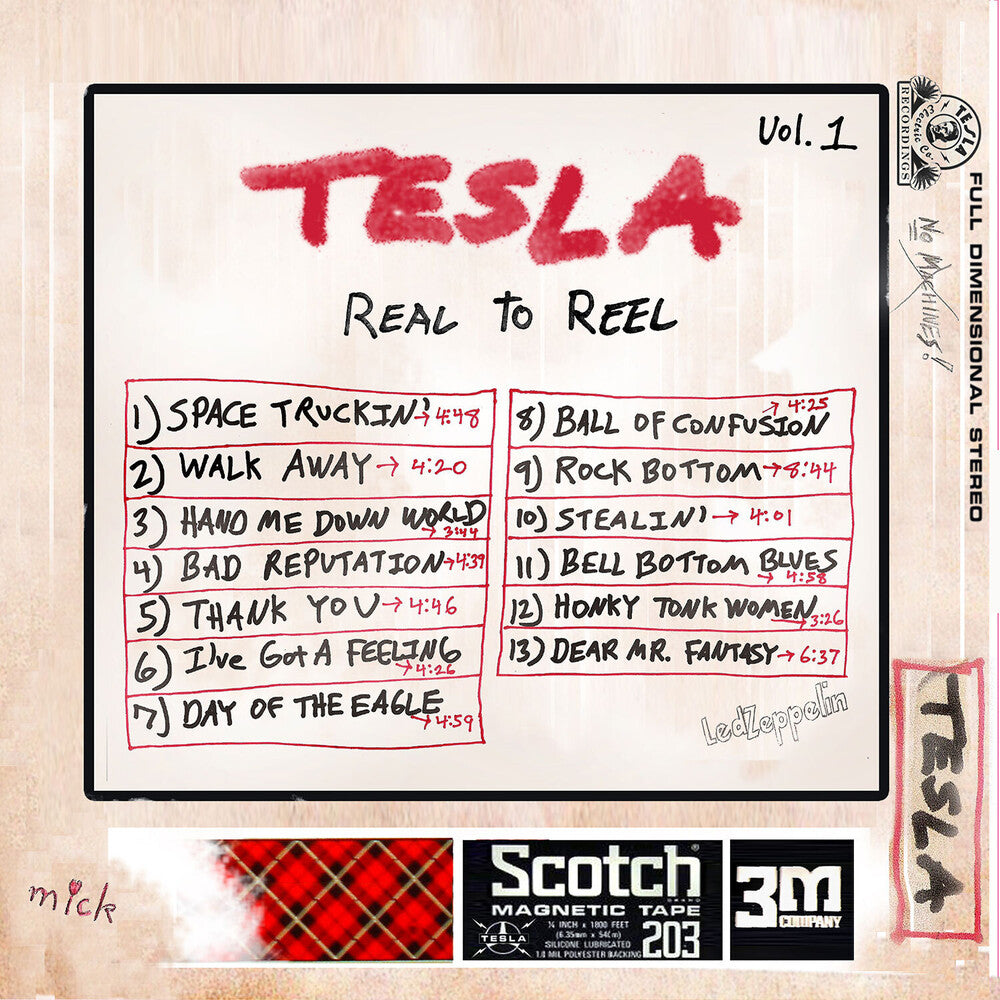 the album cover for Tesla - Real To Reel Vol 1 [Deluxe]