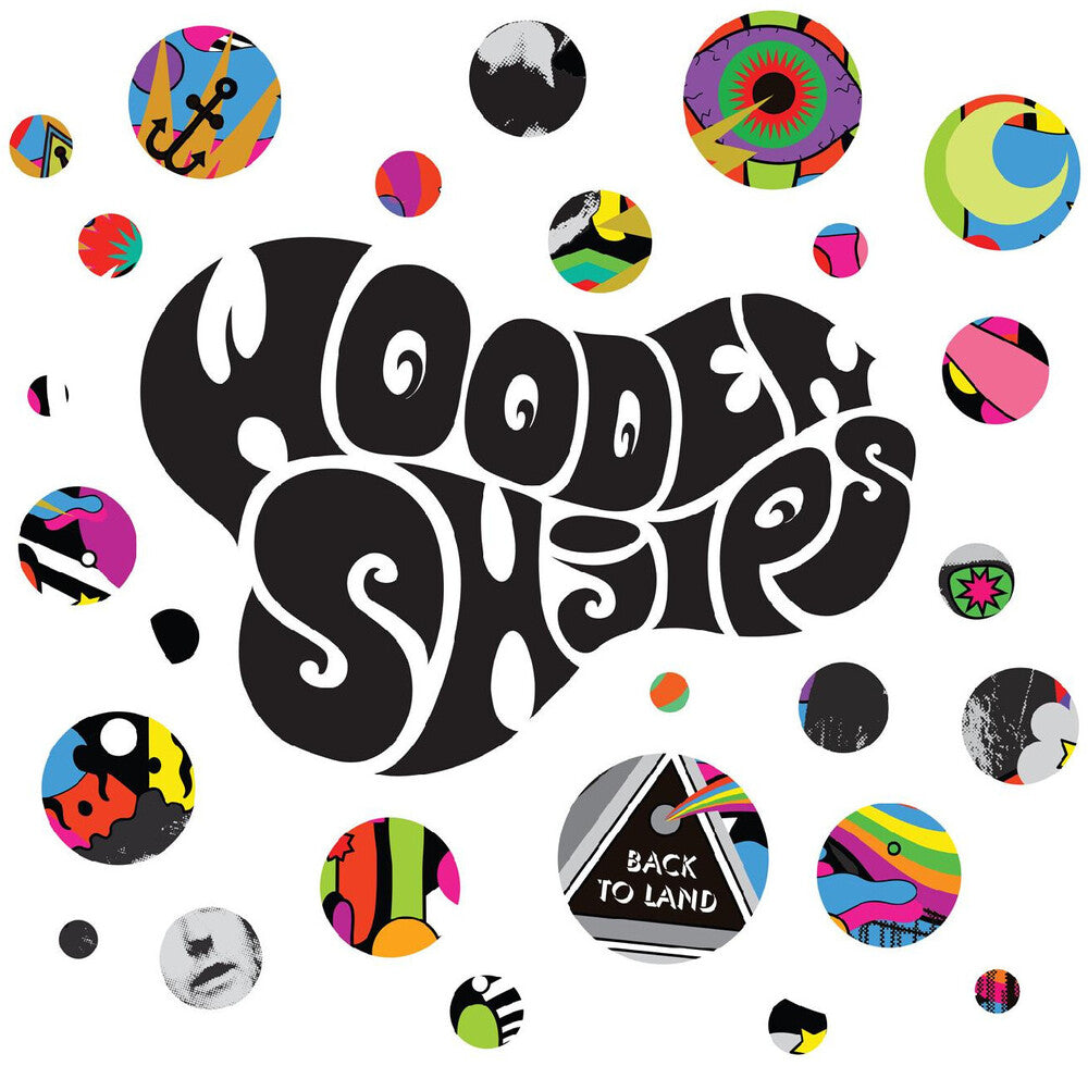 the album cover for Wooden Shjips - Back To Land [Indie Exclusive Opaque Blue]