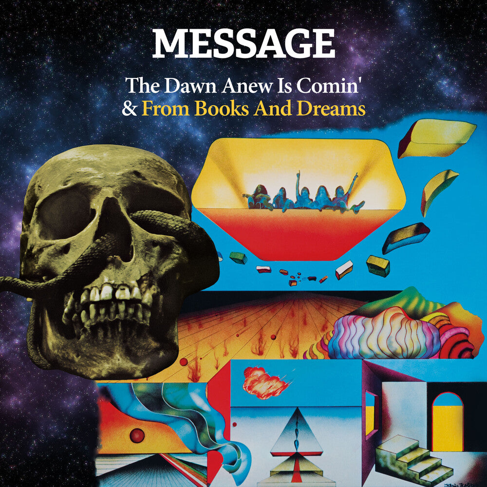 the album cover for Message - The Dawn Anew Is Comin' & From Books And Dreams'
