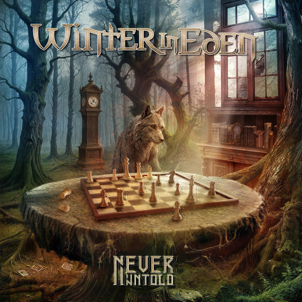the album cover for Winter In Eden - Never Untold (digipack)