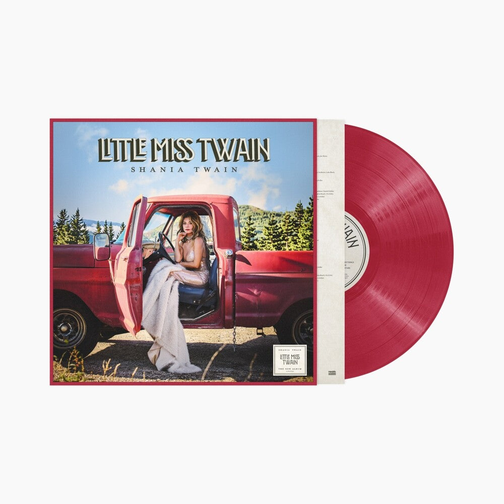 the album cover for Shania Twain - Little Miss Twain [Red]