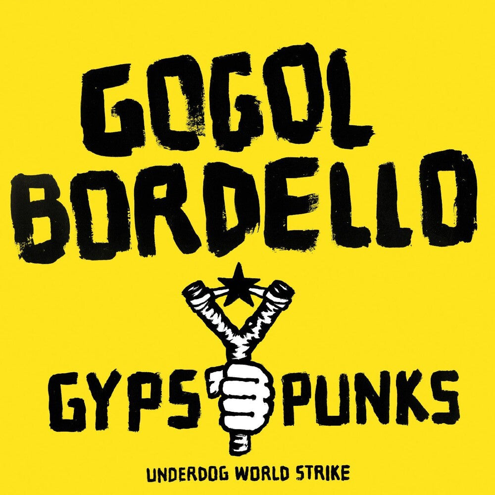 the album cover for Gogol Bordello - Gypsy Punks Underdog - Frosted Shadow [Colored Vinyl]