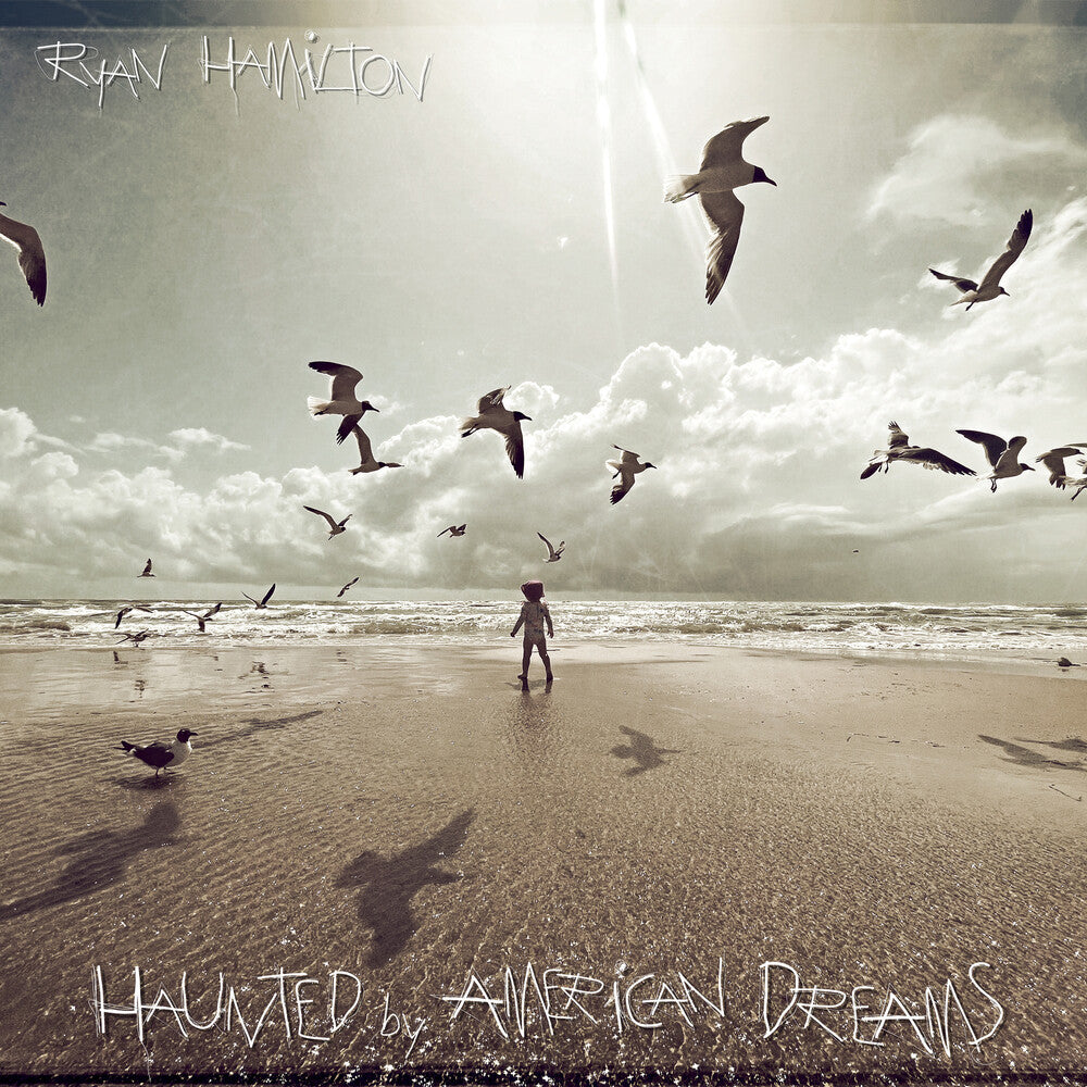 the album cover for Ryan Hamilton - Haunted by American Dreams