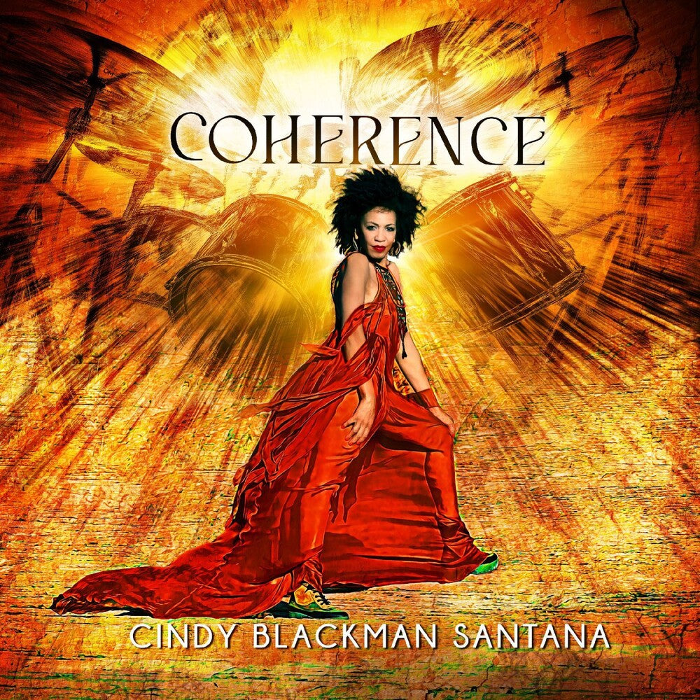 the album cover for Blackman Cindy Santana - Coherence