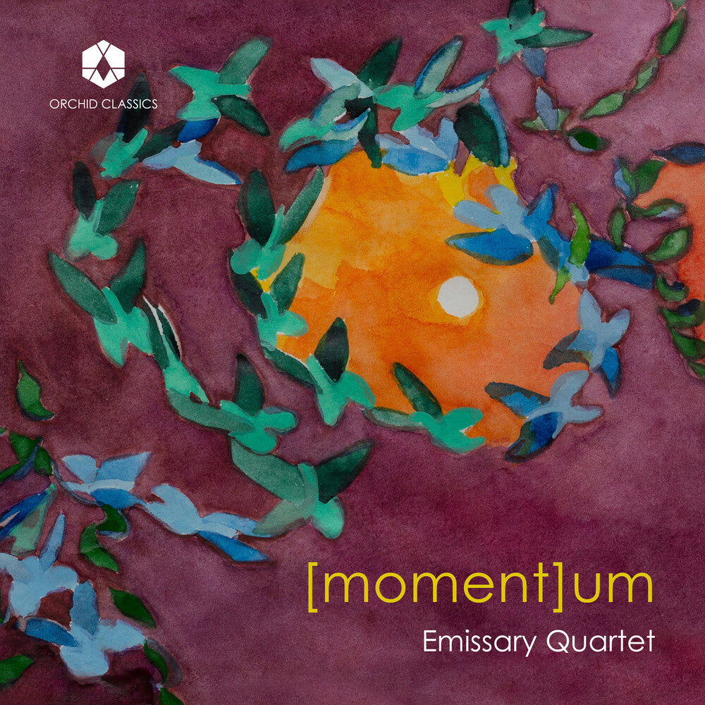 the album cover for Emissary Quartet - (Moment)Um