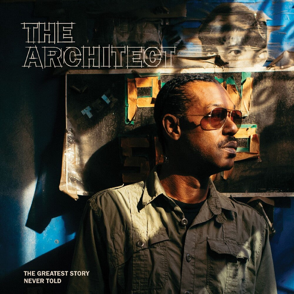 the album cover for Architect - Greatest Story Never Told