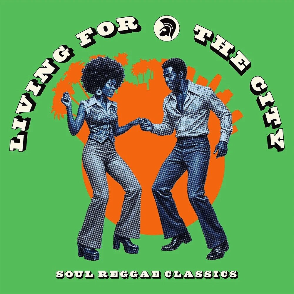 the album cover for Various Artists - Living for the City: Soul Reggae Classics (trojan Records)