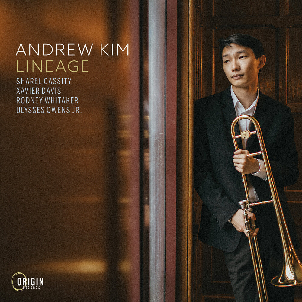the album cover for Andrew Kim - Lineage