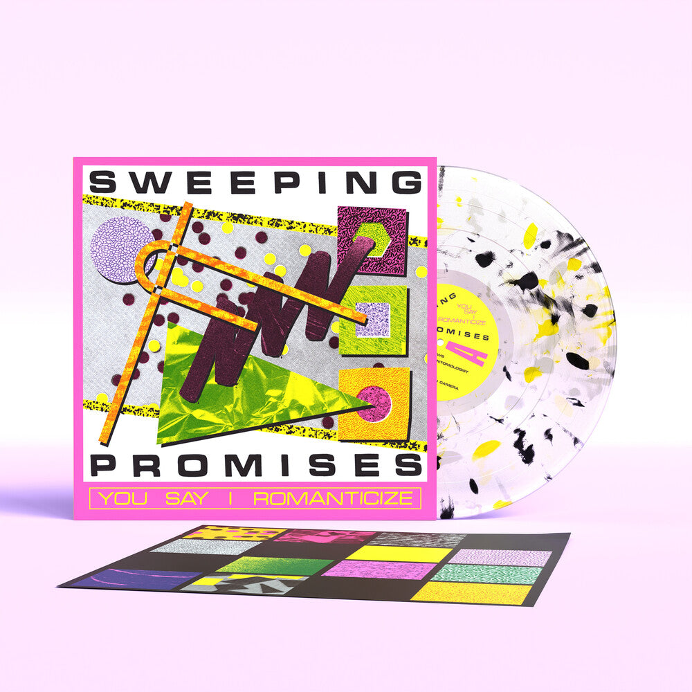 the album cover for Sweeping Promises - You Say I Romanticize [Colored Vinyl]